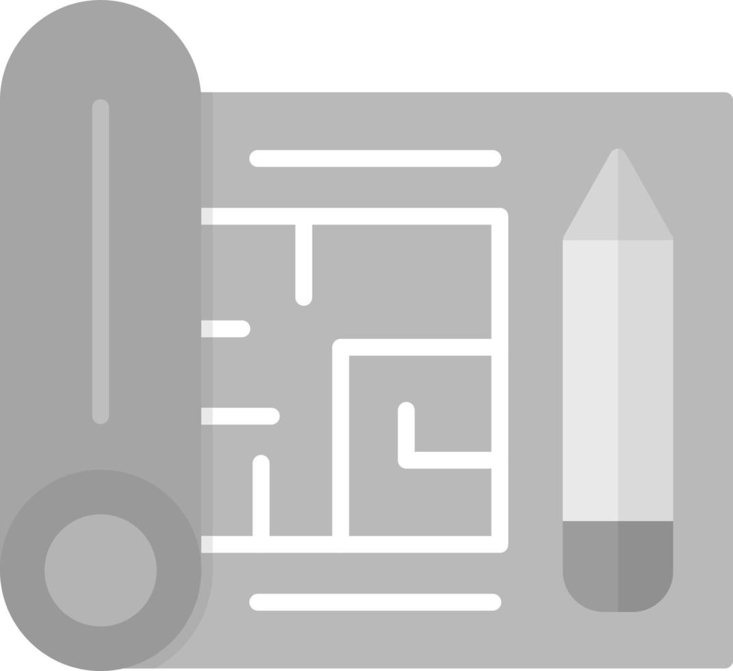 Floor Plan Creative Icon Design vector