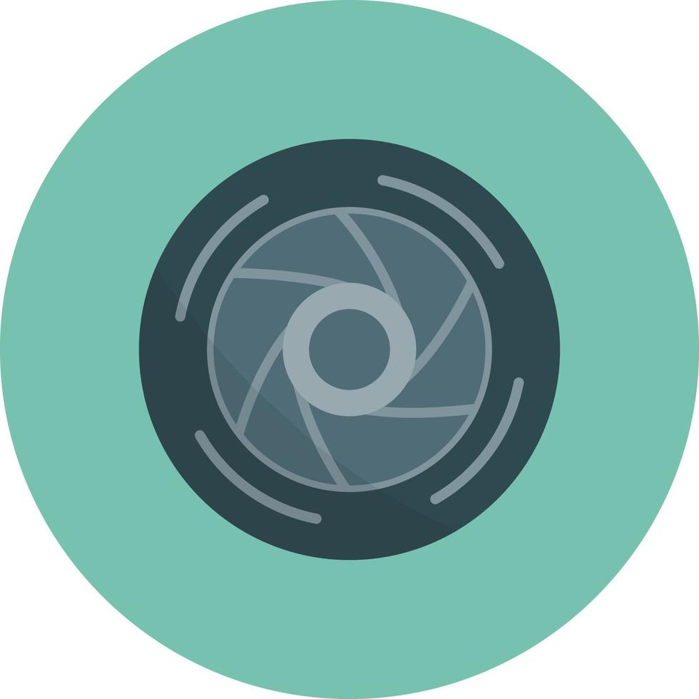 Diaphragm Creative Icon Design vector