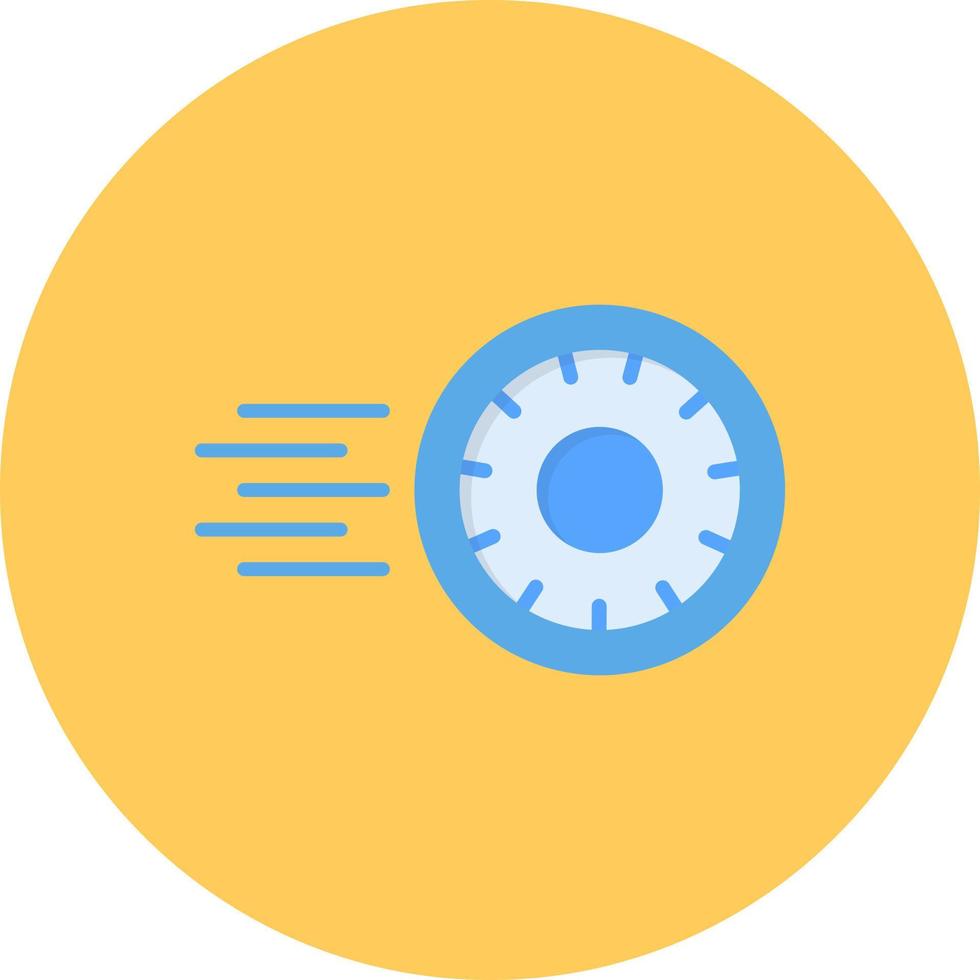 Frisbee Creative Icon Design vector