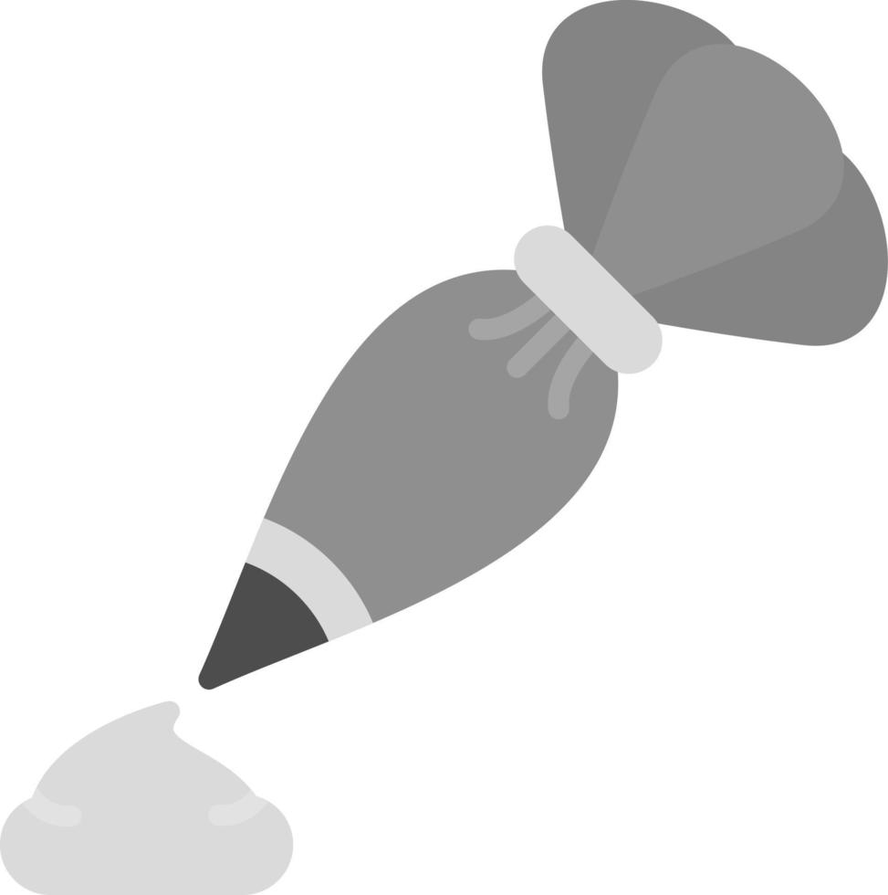 Piping Bag Creative Icon Design vector