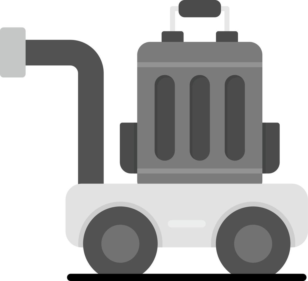 Luggage Cart Creative Icon Design vector