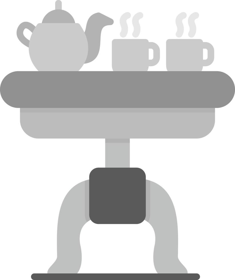 diseño de icono creativo de mesa de café vector