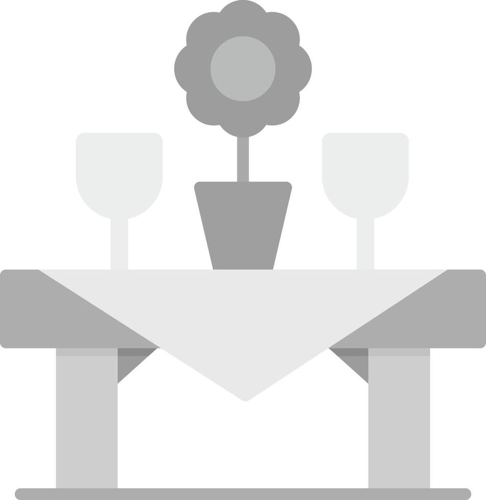 diseño de icono creativo de mesa vector