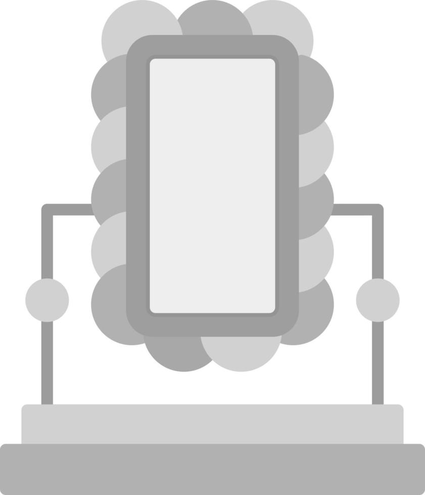 Mirror Creative Icon Design vector