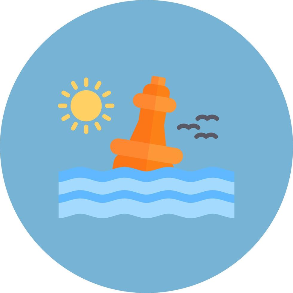 Buoy Creative Icon Design vector