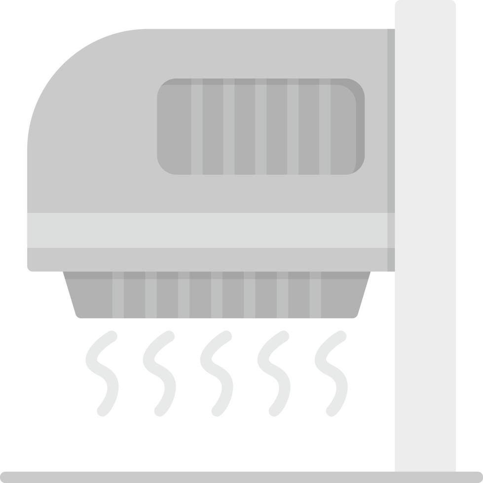 Hand Dryer Creative Icon Design vector