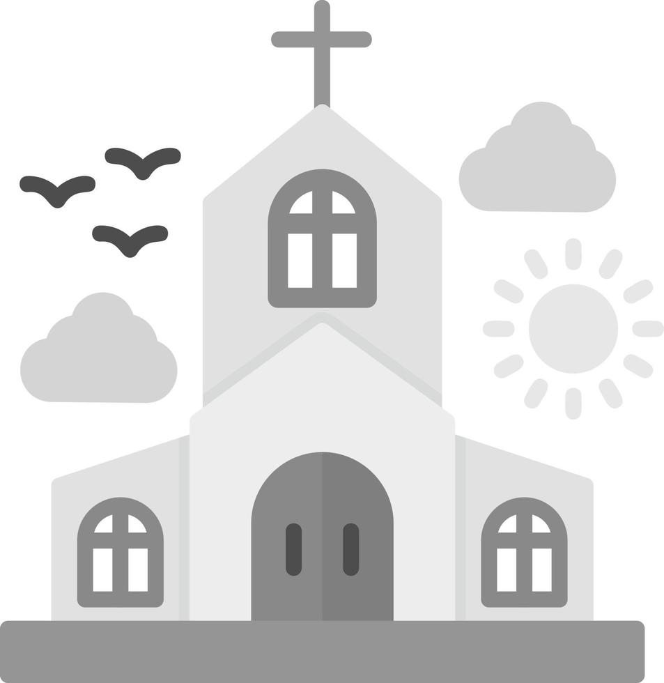 diseño de icono creativo de iglesia vector