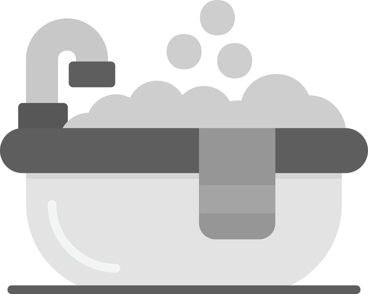 Bathtub Creative Icon Design vector