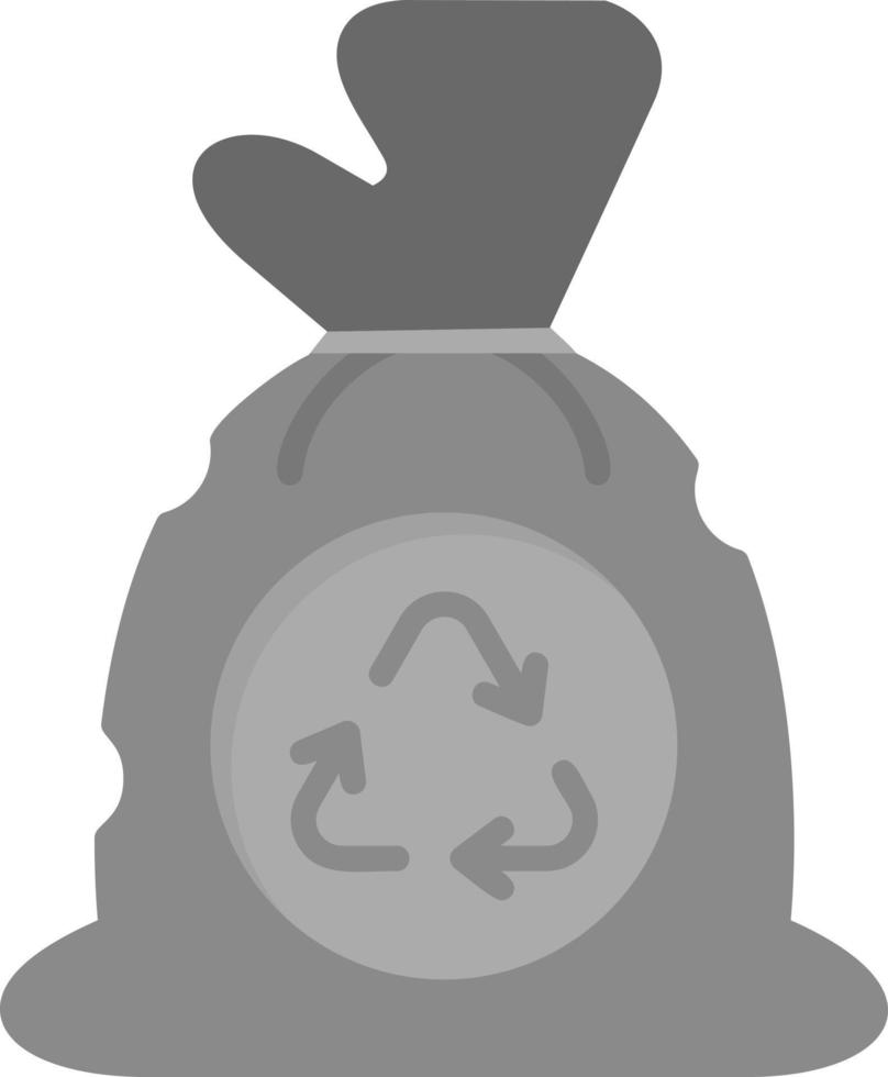 Garbage bag Creative Icon Design vector