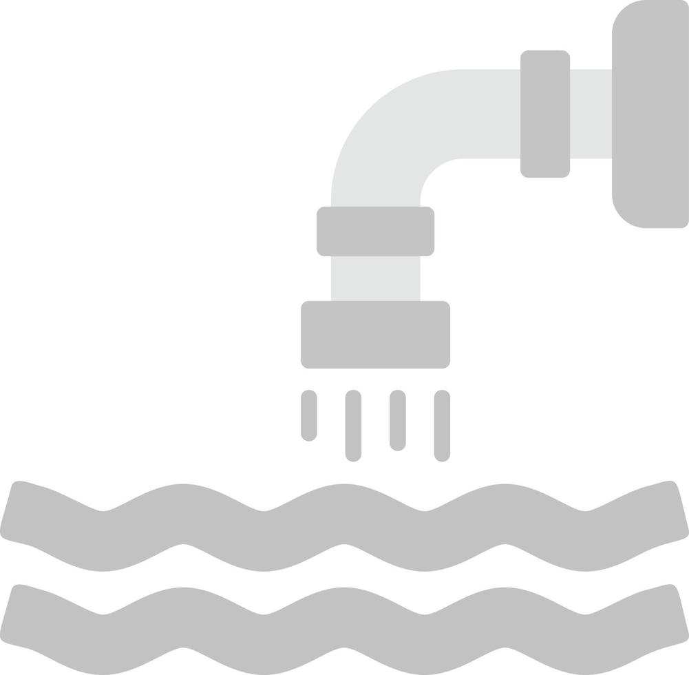 Waste Water Creative Icon Design vector