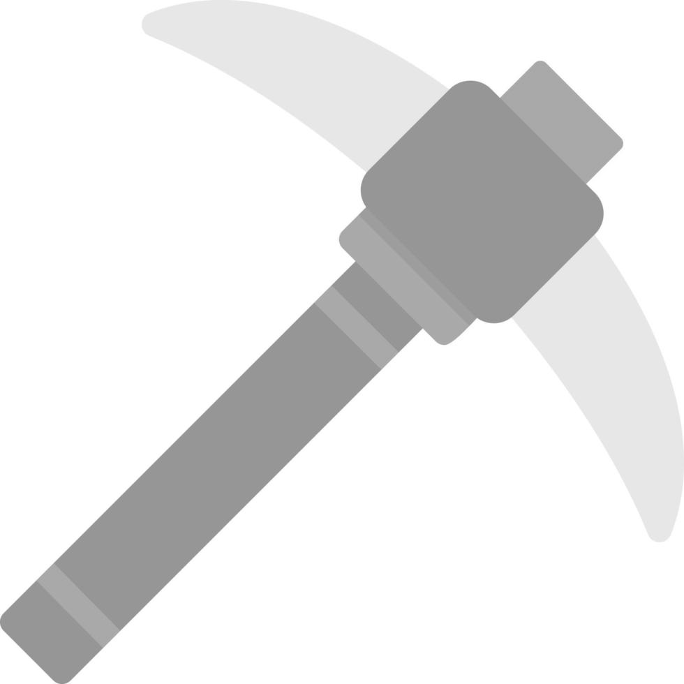 Pickaxe Creative Icon Design vector