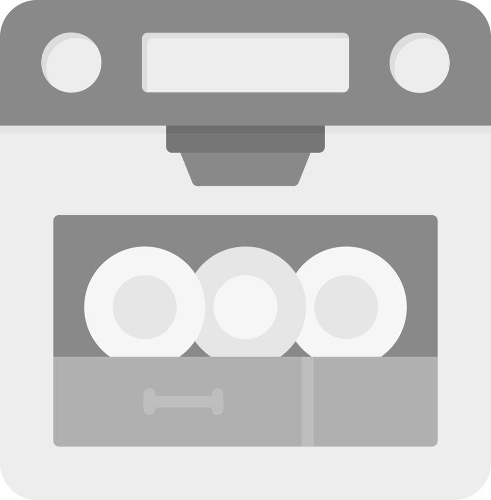 Dishwasher Creative Icon Design vector