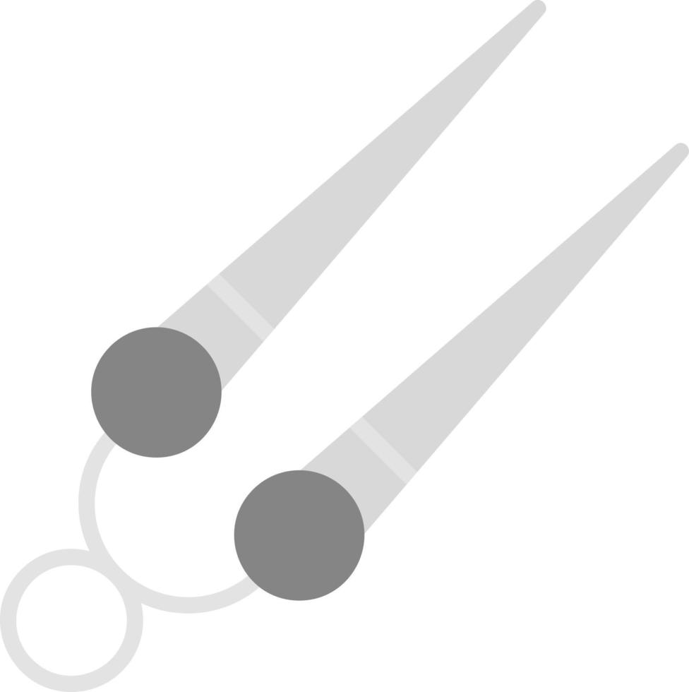 Knitting Needles Creative Icon Design vector