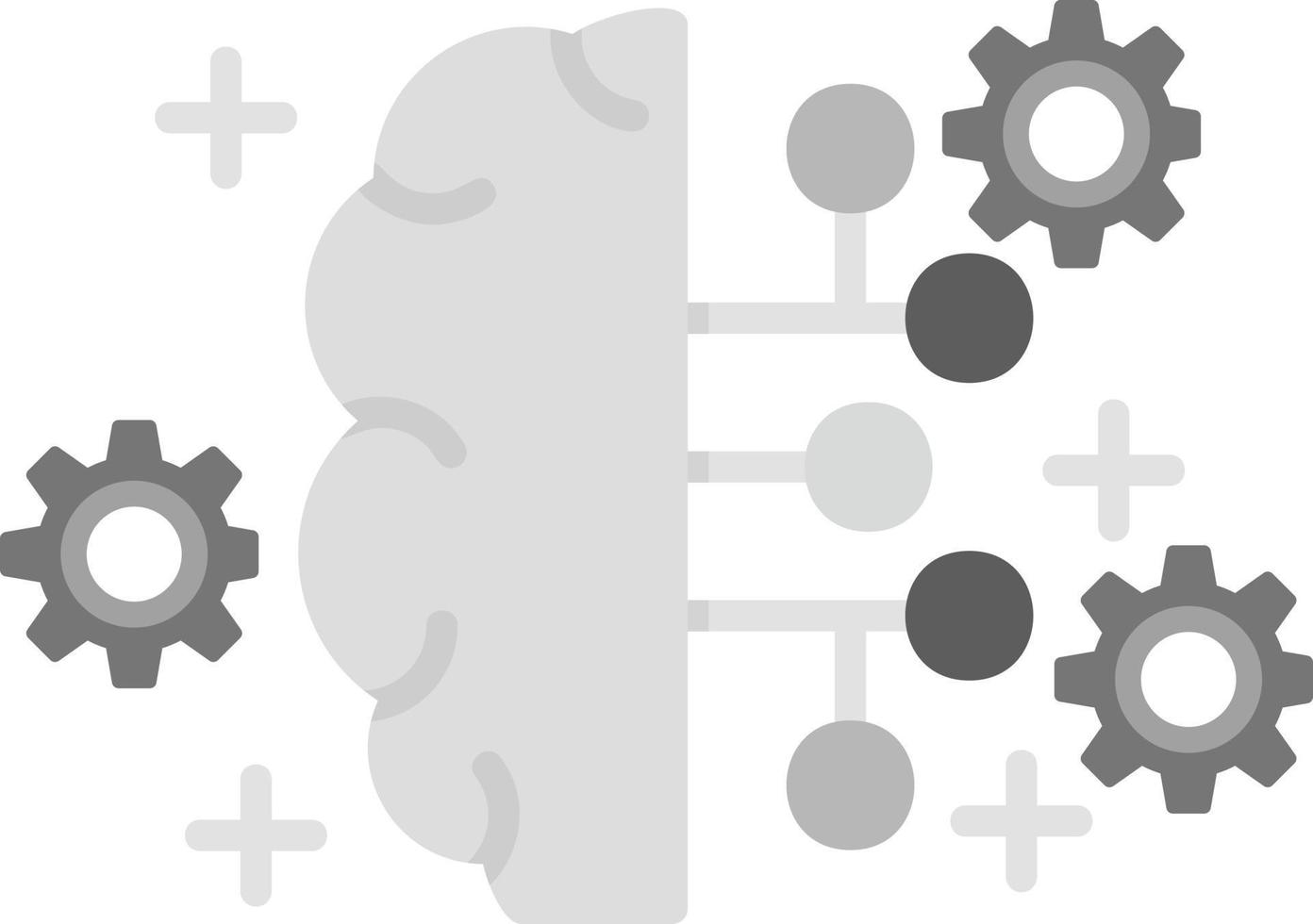 Artificial Intelligence Creative Icon Design vector