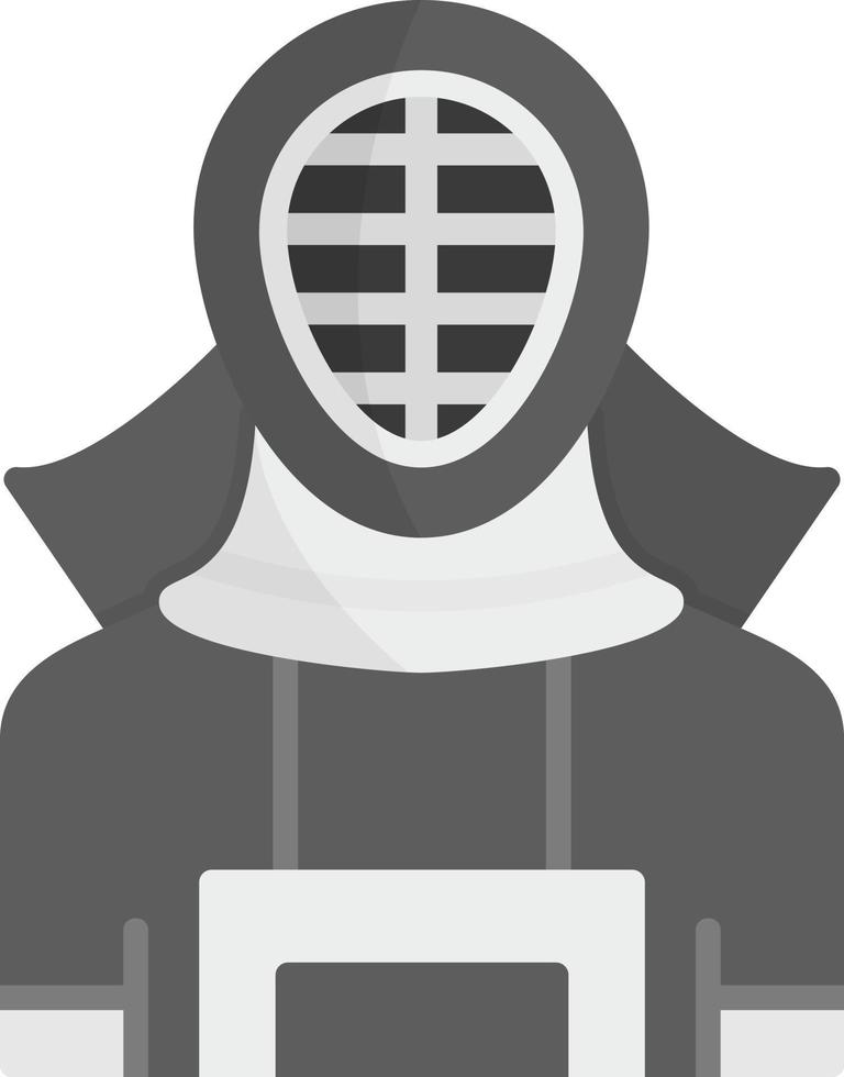 diseño de icono creativo de kendo vector