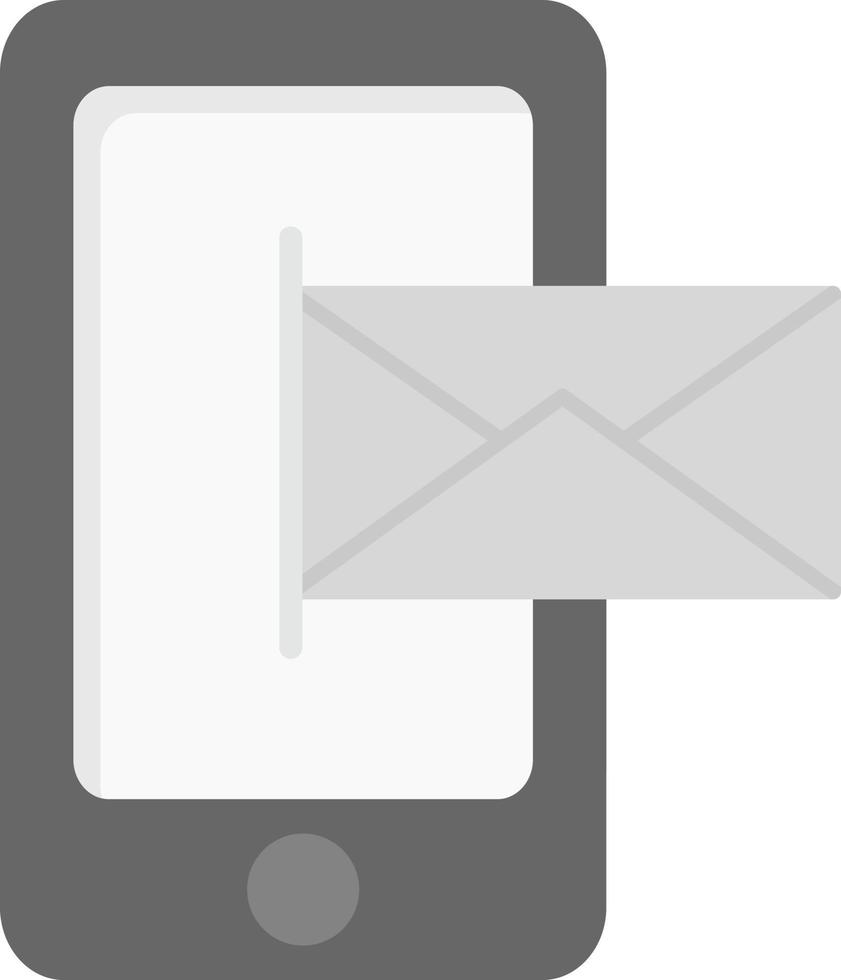 Mobile Email Creative Icon Design vector