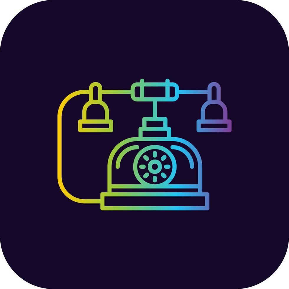 Telephone Creative Icon Design vector