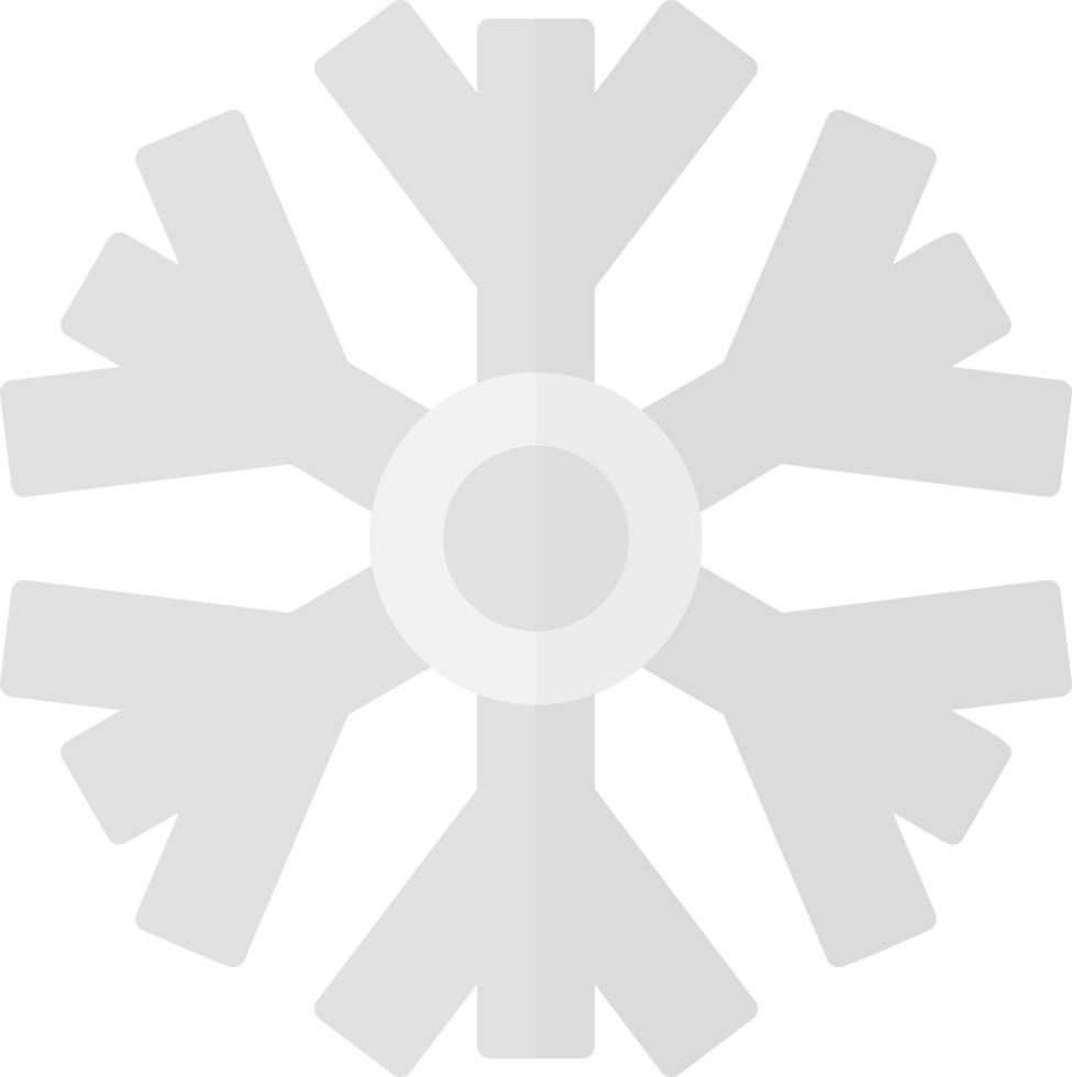 diseño de icono creativo de copo de nieve vector