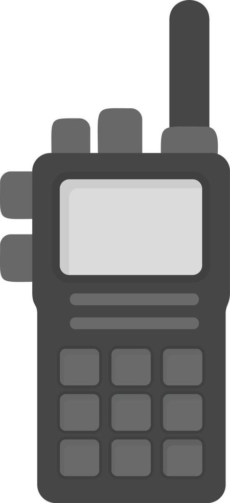 Walkie Talkie Creative Icon Design vector