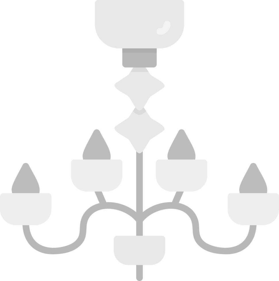 Chandelier Creative Icon Design vector