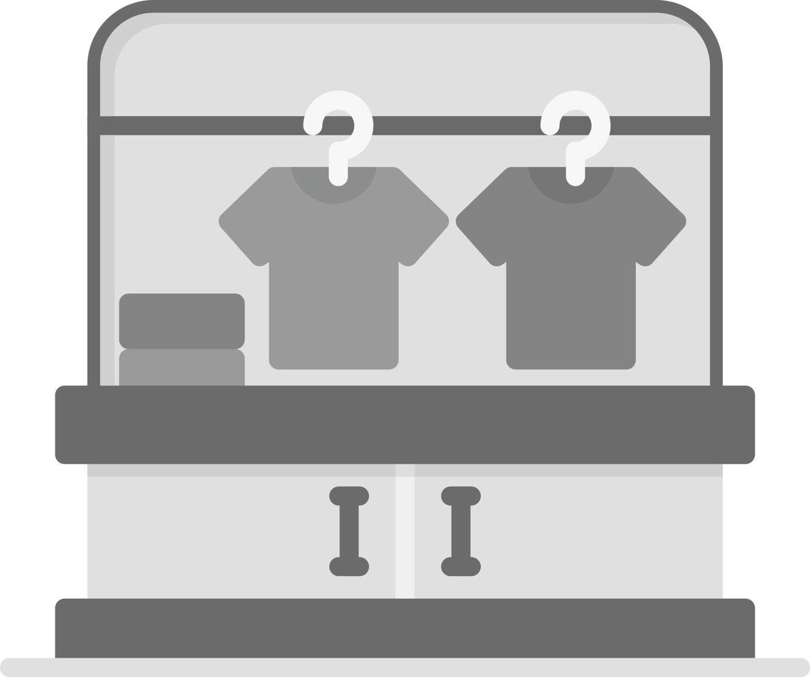 Clothes Rack Creative Icon Design vector