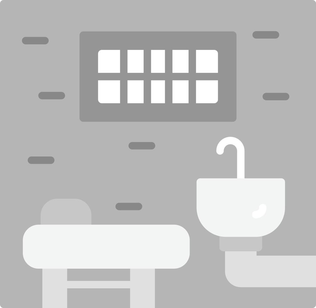 Prison Cell Creative Icon Design vector