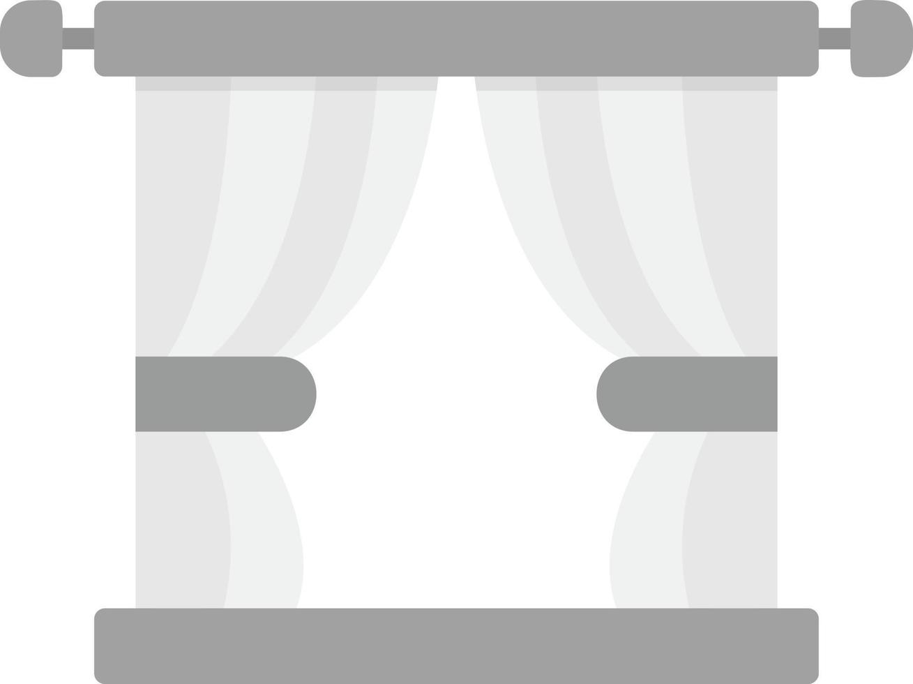 Curtain Creative Icon Design vector