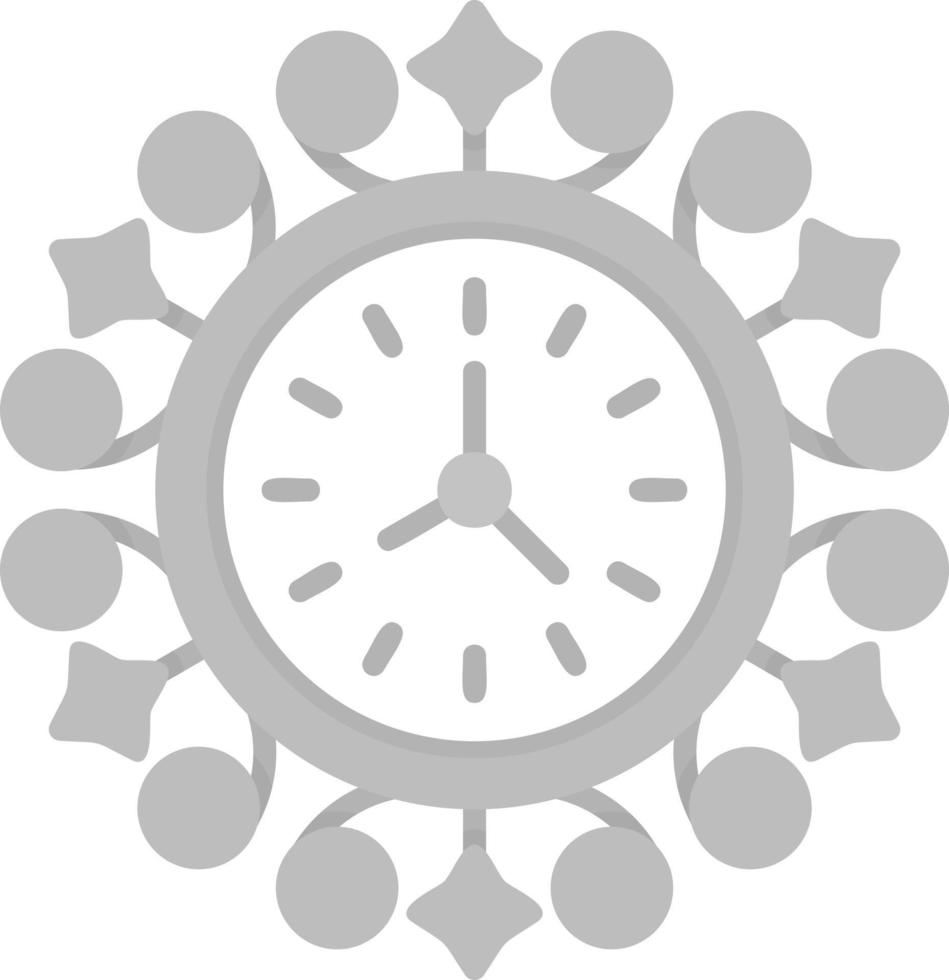 diseño de icono creativo de reloj de pared vector