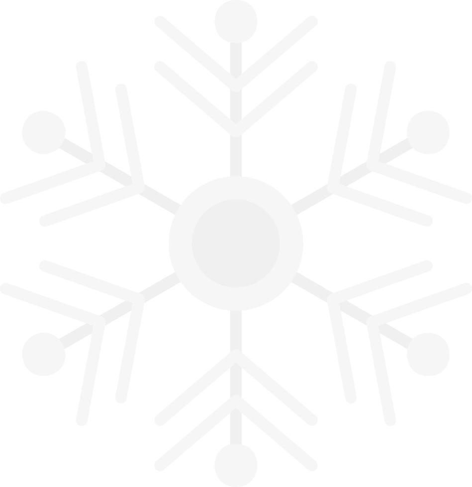 diseño de icono creativo de copo de nieve vector