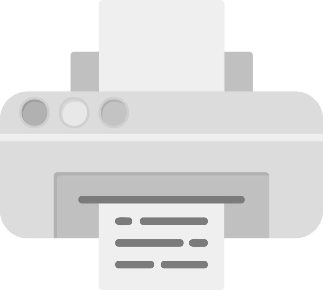 Printer Creative Icon Design vector