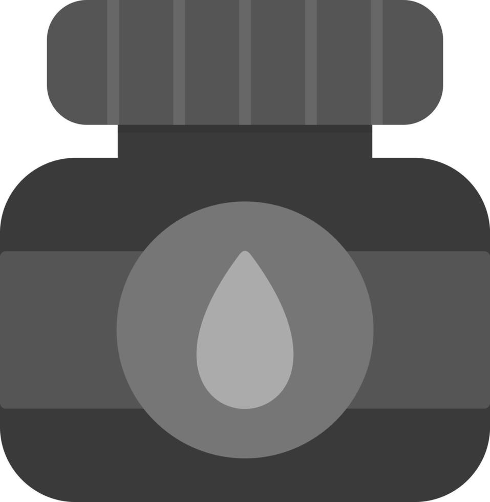 Ink Bottle Creative Icon Design vector