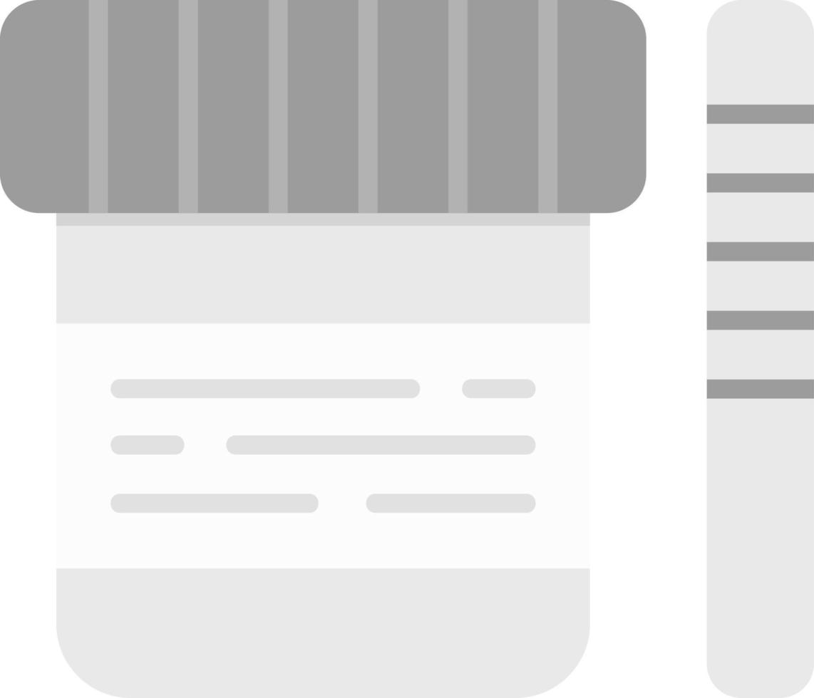Urine Test Creative Icon Design vector