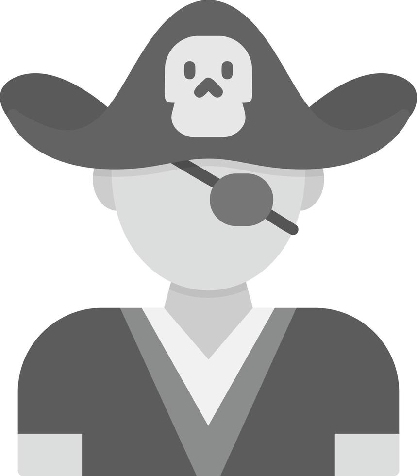 diseño de icono creativo pirata vector