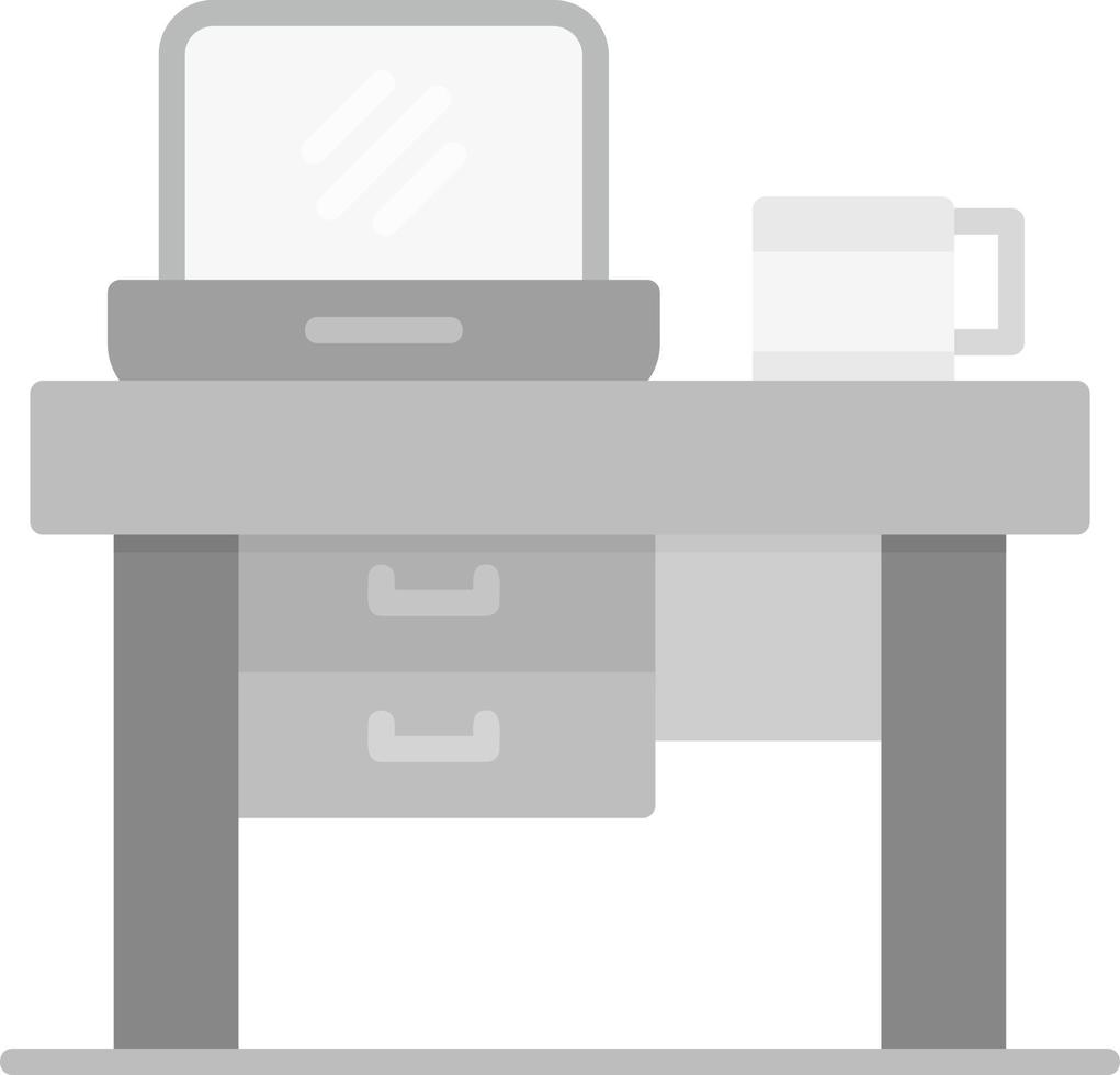 Desk Creative Icon Design vector