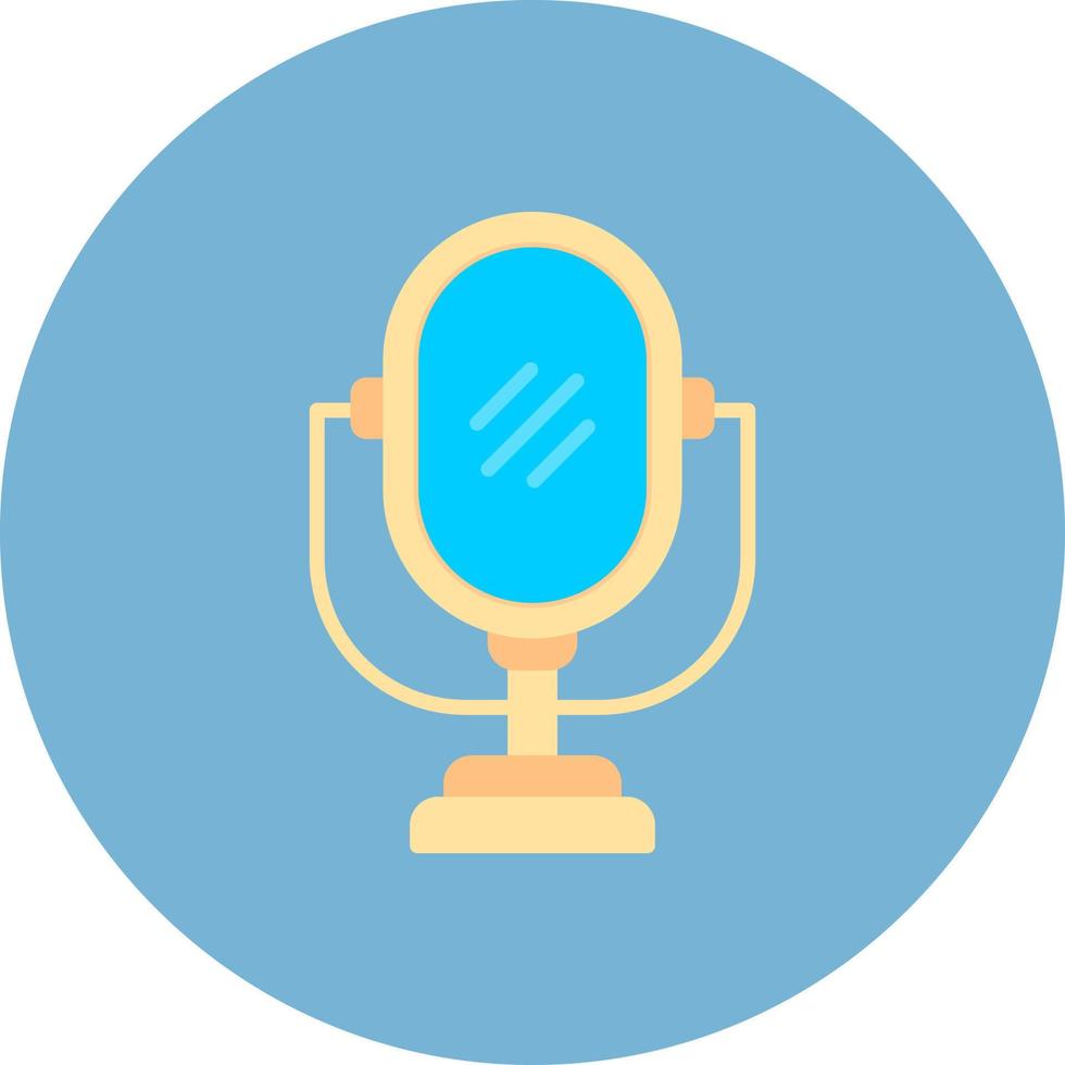 Mirror Creative Icon Design vector