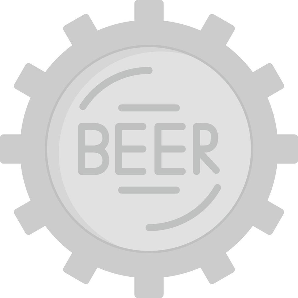 Bottle Cap Creative Icon Design vector