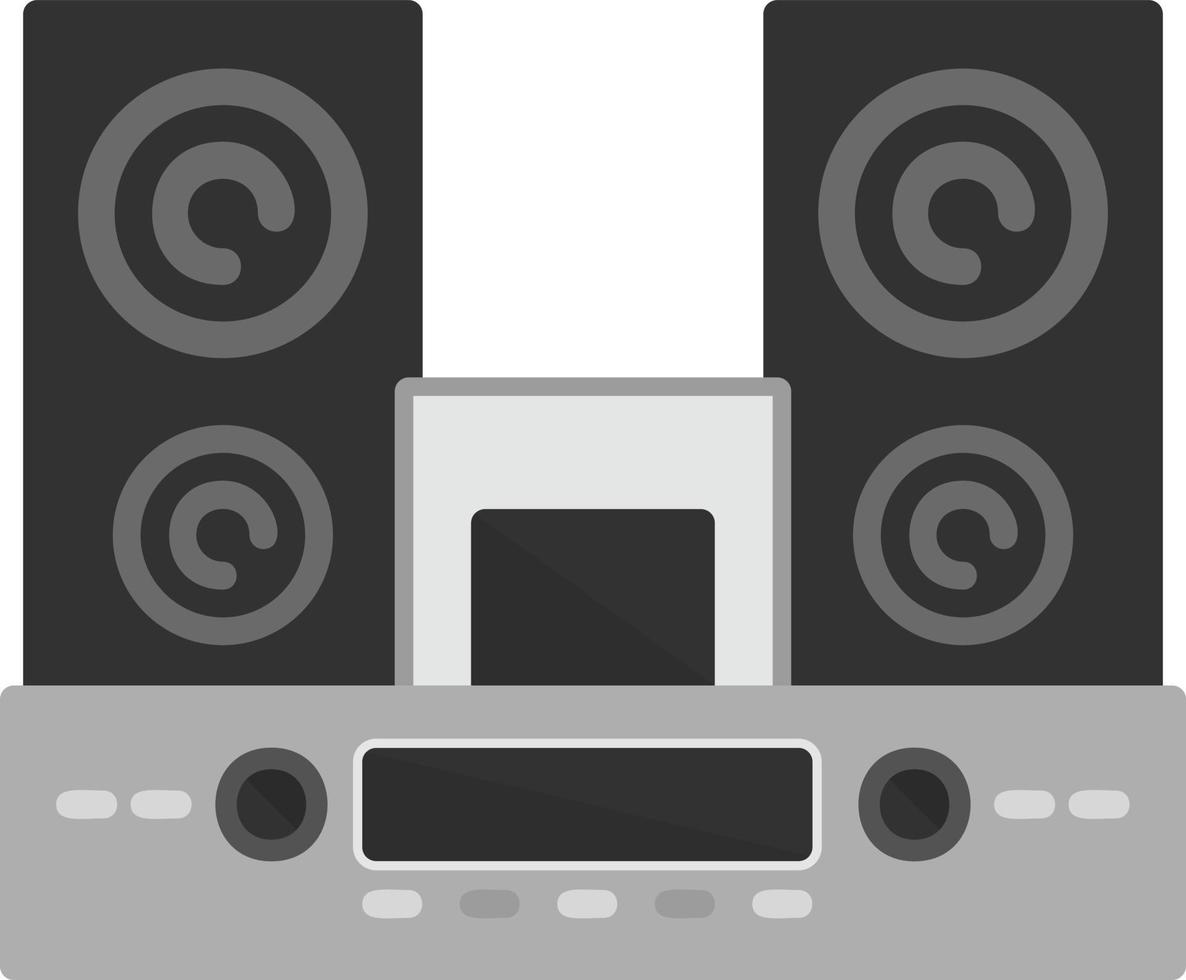 diseño de icono creativo de altavoces vector