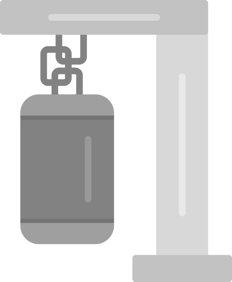 Punching Bag Creative Icon Design vector