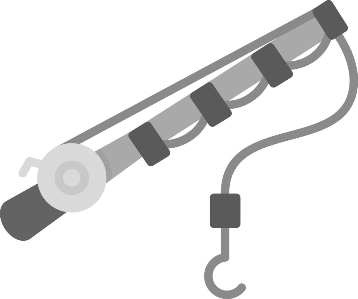 Fishing Rod Creative Icon Design vector