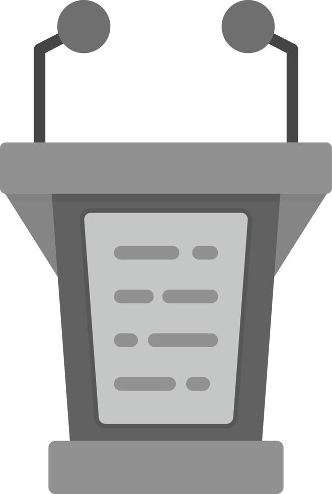 Lectern Creative Icon Design vector