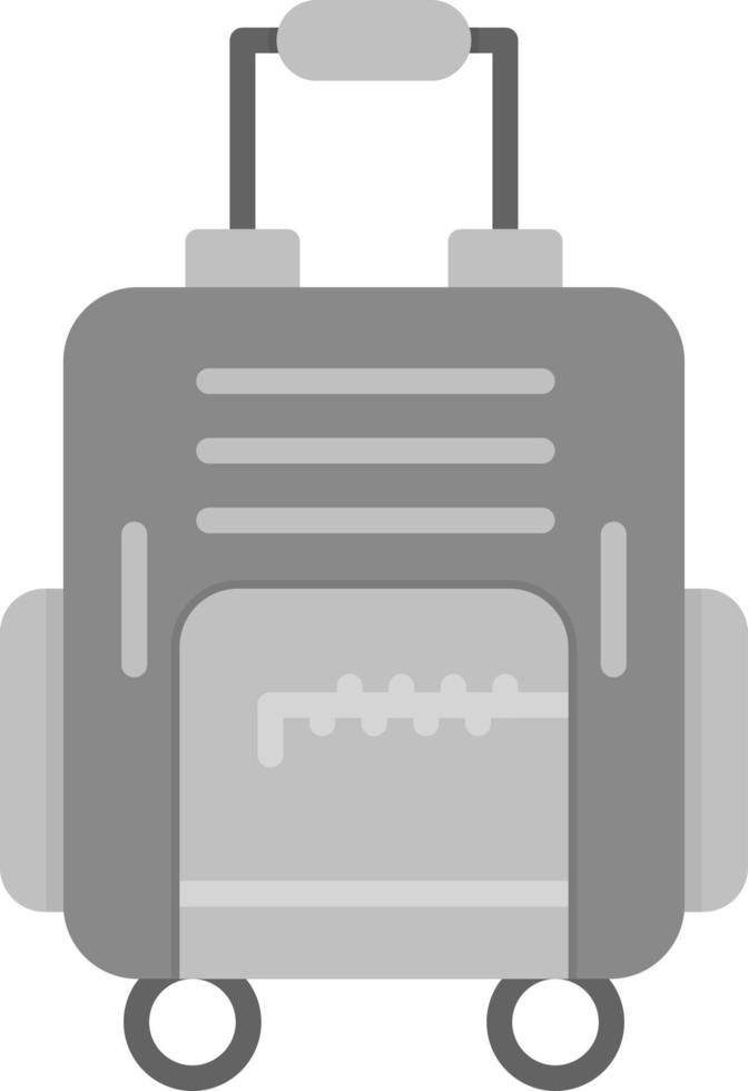 Travel Bag Creative Icon Design vector