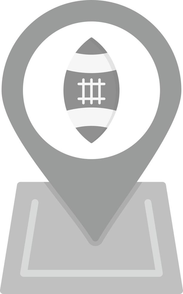 Football Location Creative Icon Design vector