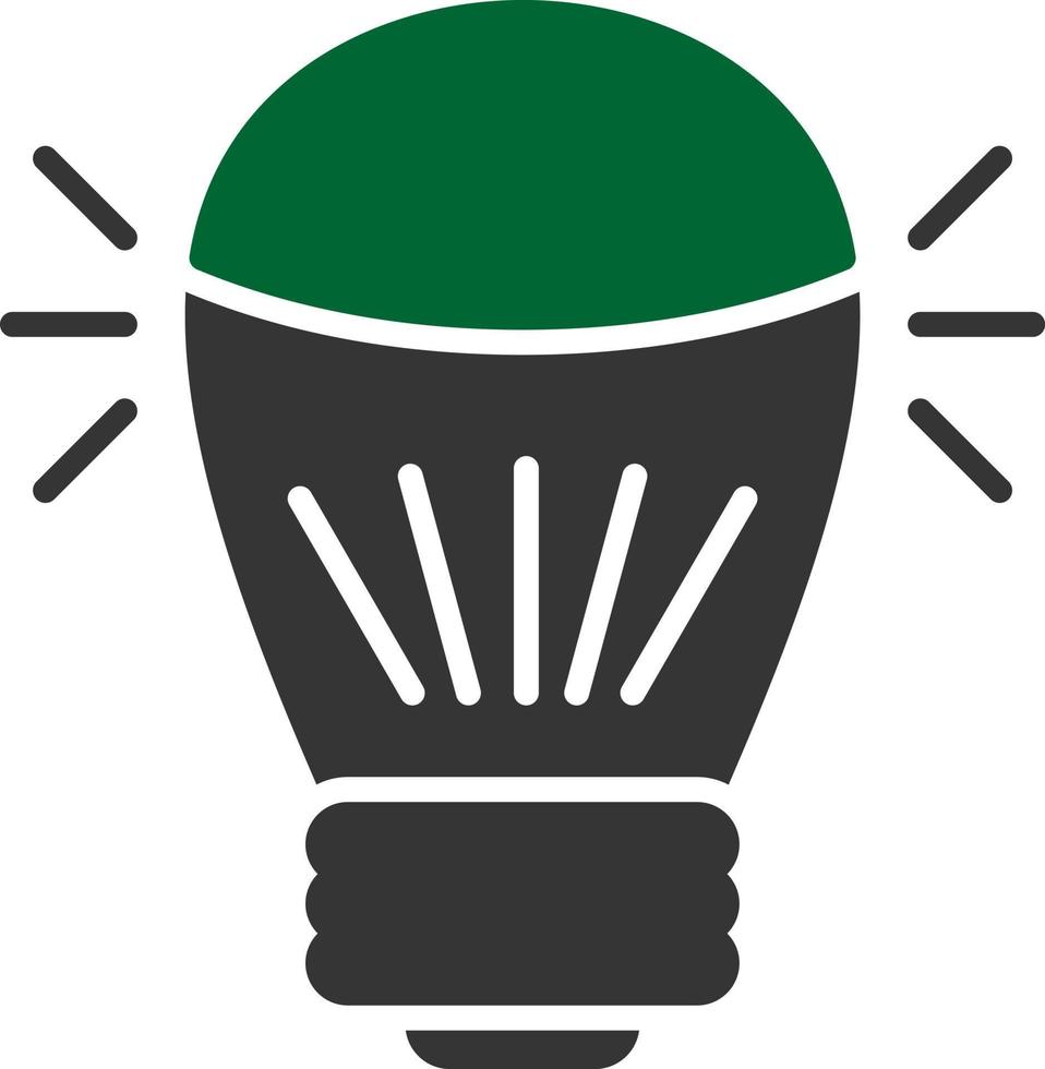 Led Lamp Creative Icon Design vector