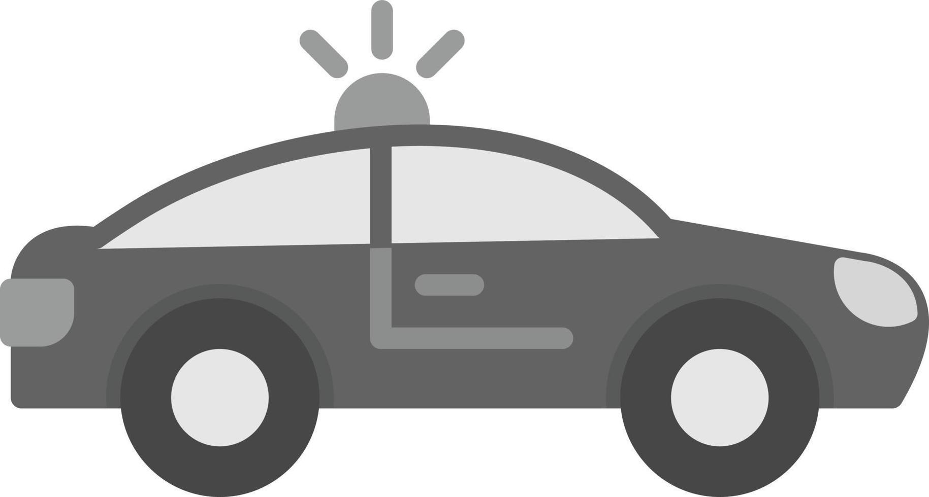 Police Car Creative Icon Design vector