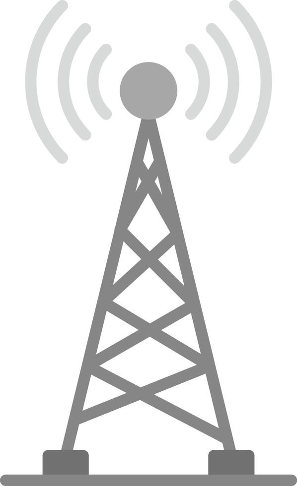 diseño de icono creativo de torre de radio vector