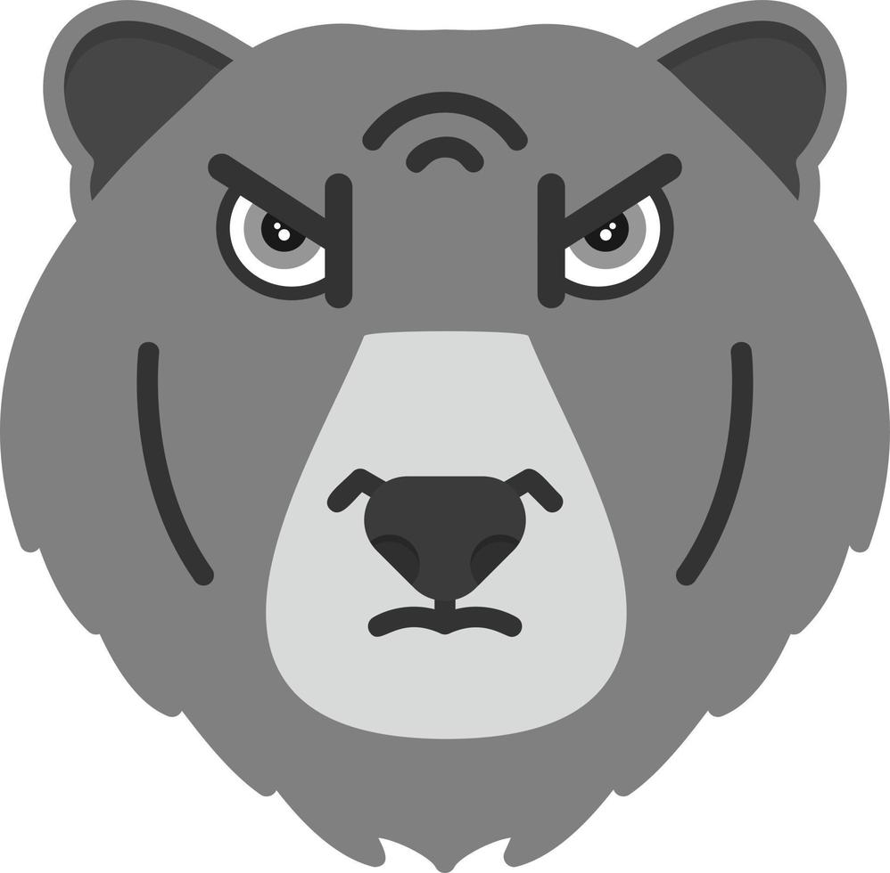 diseño de icono creativo de oso polar vector