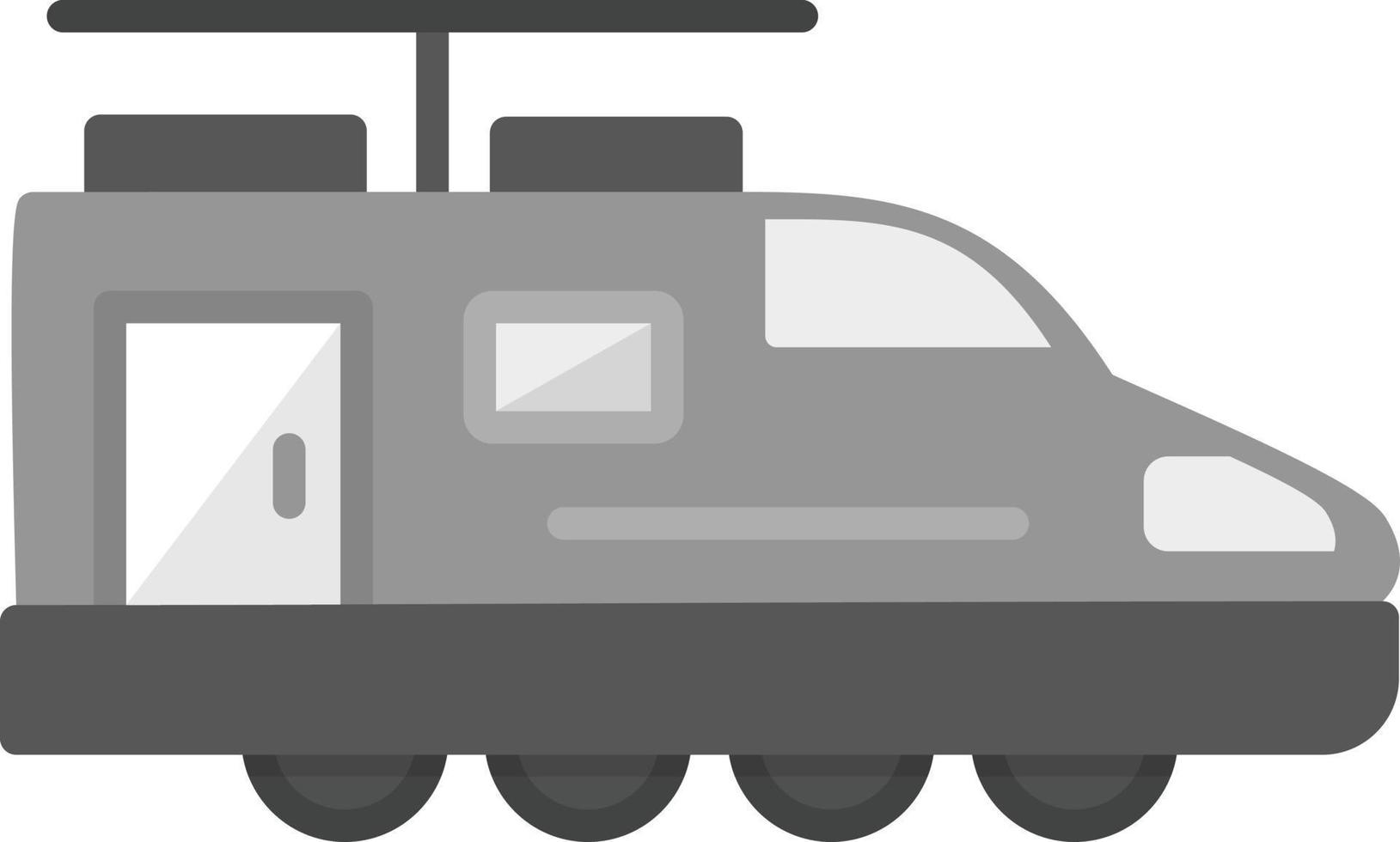 Electric Train Creative Icon Design vector