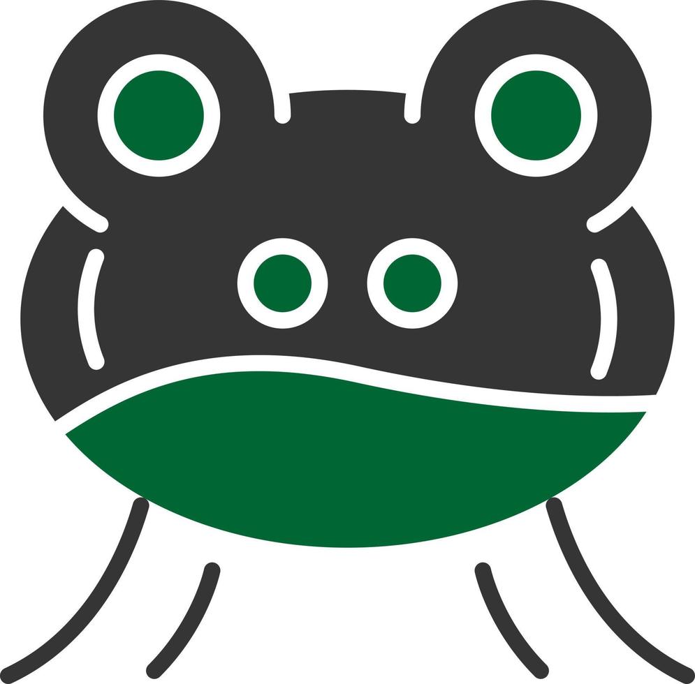 Frog Creative Icon Design vector