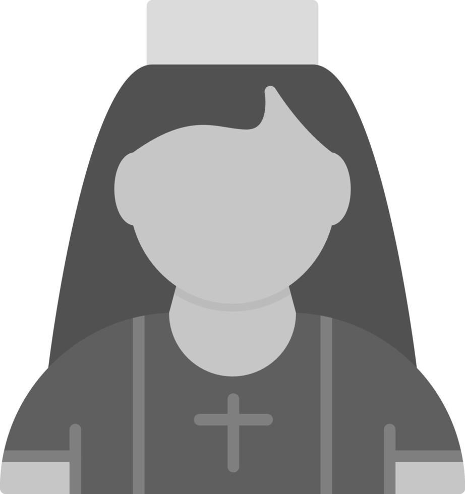 nun Creative Icon Design vector