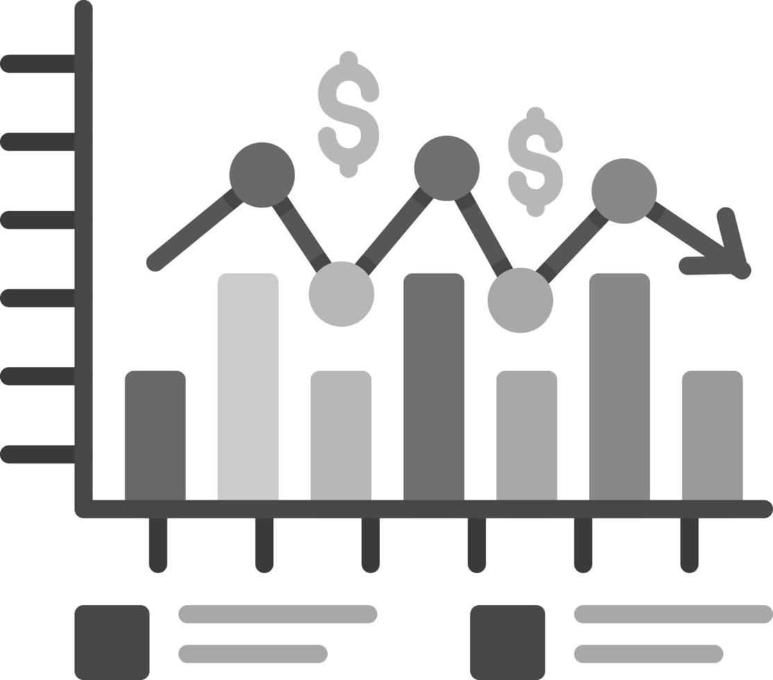 Bar Chart Creative Icon Design vector